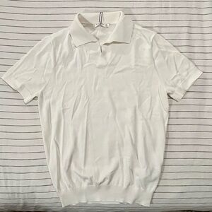 NWT Suit Supply White Polo Shirt